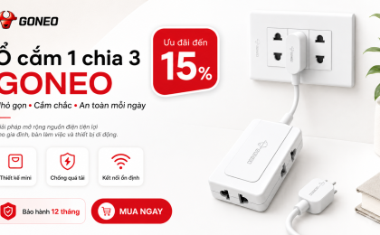 GONEO ra mắt dòng sản phẩm thiết bị điện thế hệ mới